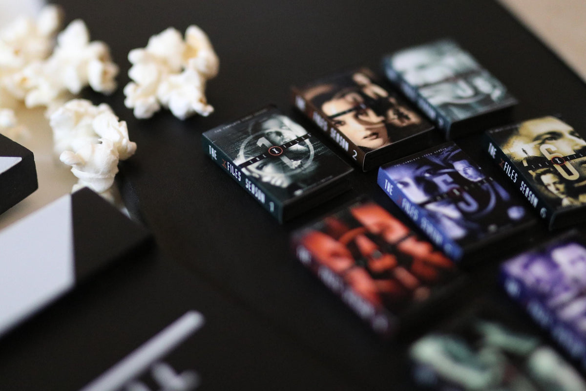 Mini Magnet X-Files DVDs