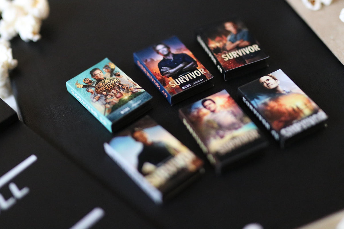 Mini Magnet Survivor DVDs