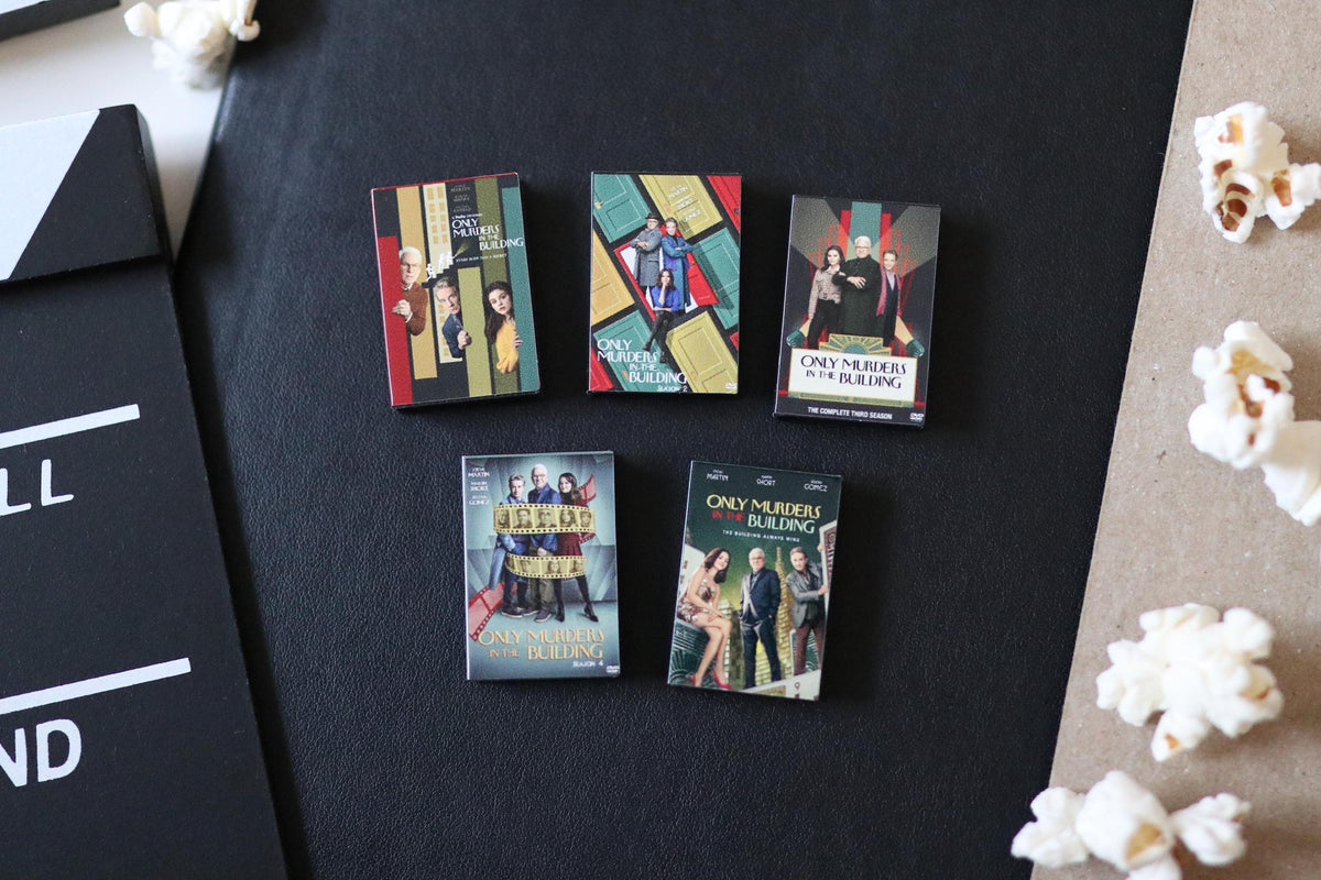 Mini Only Murders in the Building DVDs
