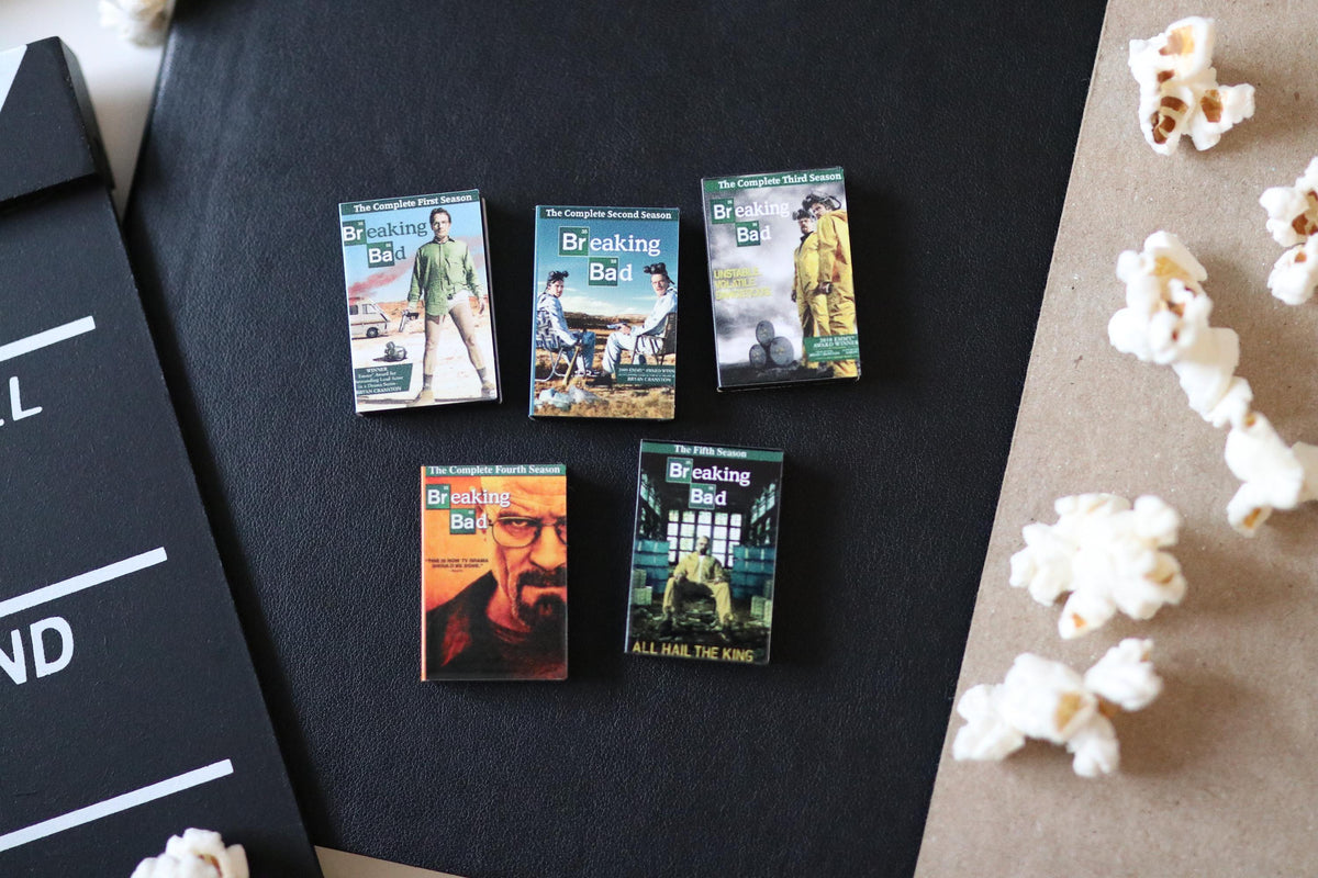 Mini Magnet Breaking Bad DVDs