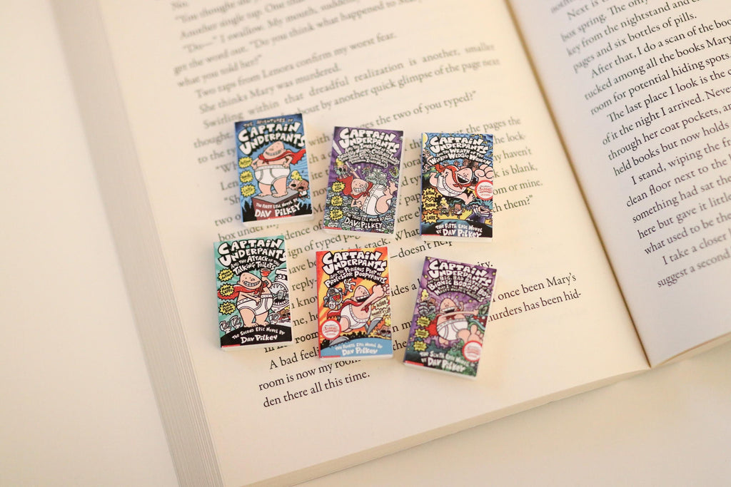 Mini Captain Underpants Books