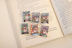 Mini Magnet Captain Underpants Books