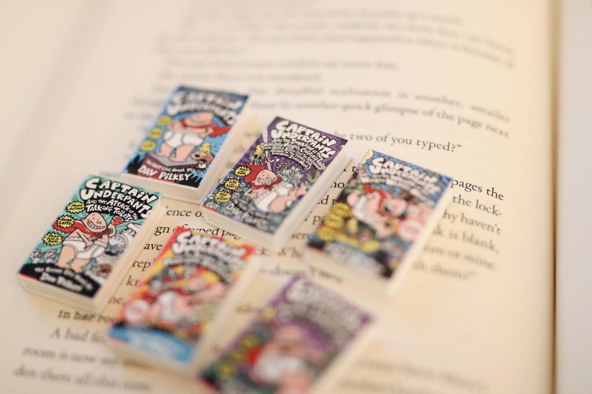 Mini Captain Underpants Books