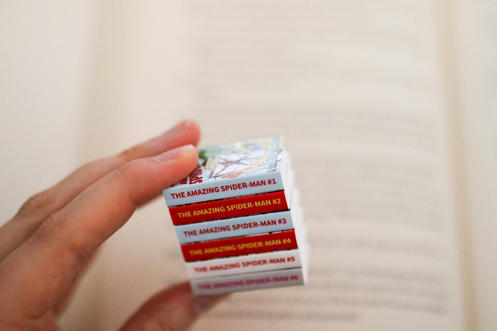Mini Magnet Superhero Comic Books