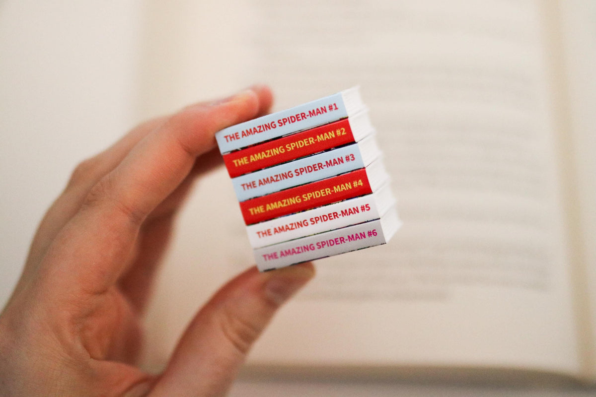 Mini Magnet Superhero Comic Books