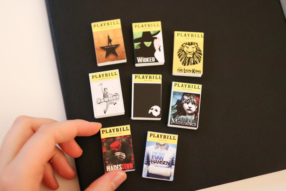 Mini Magnet Broadway Programs
