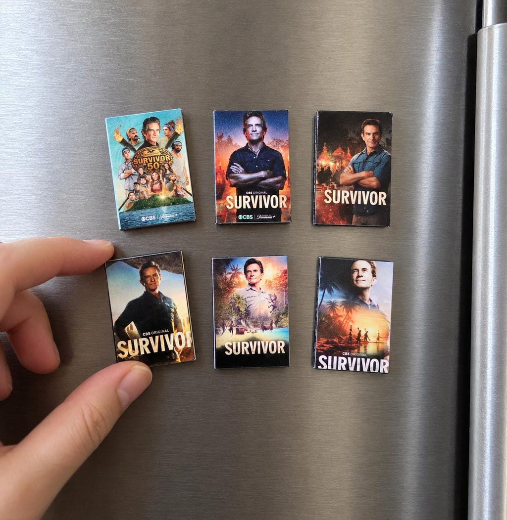 Mini Magnet Survivor DVDs