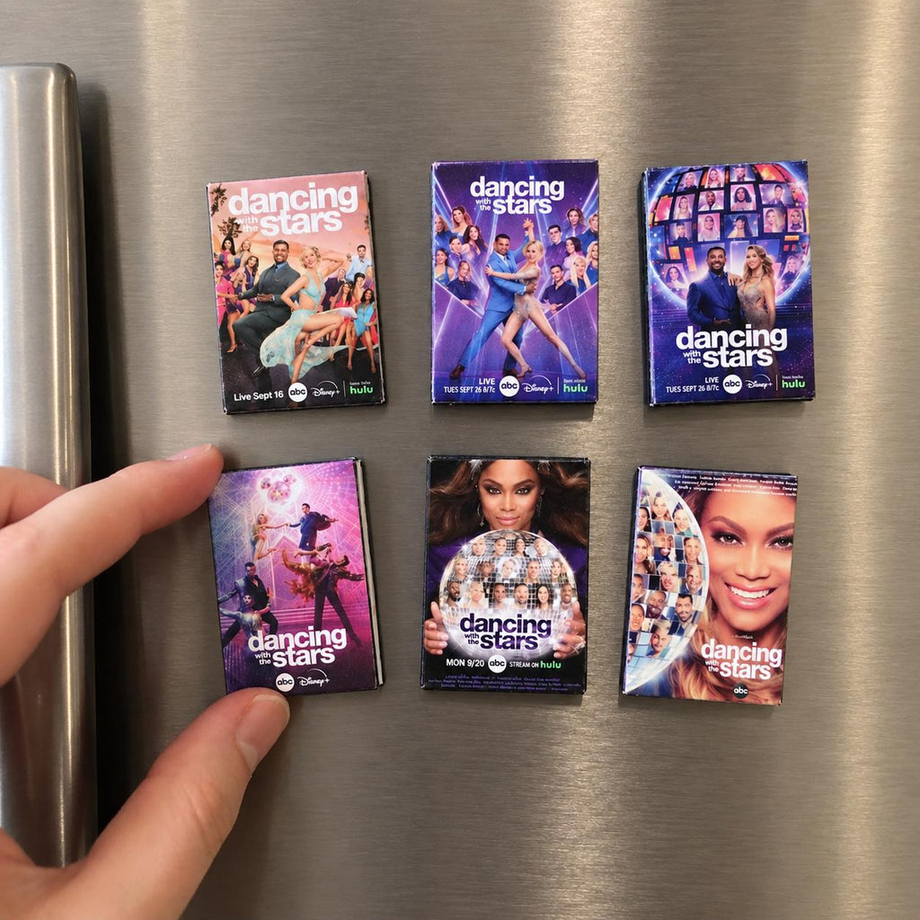 Mini Magnet DWTS DVDs