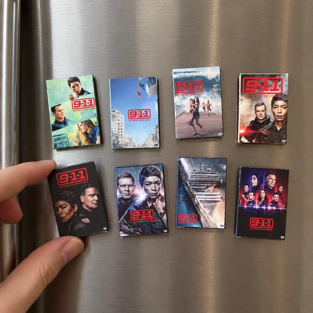 Mini Magnet 9-1-1 DVDs