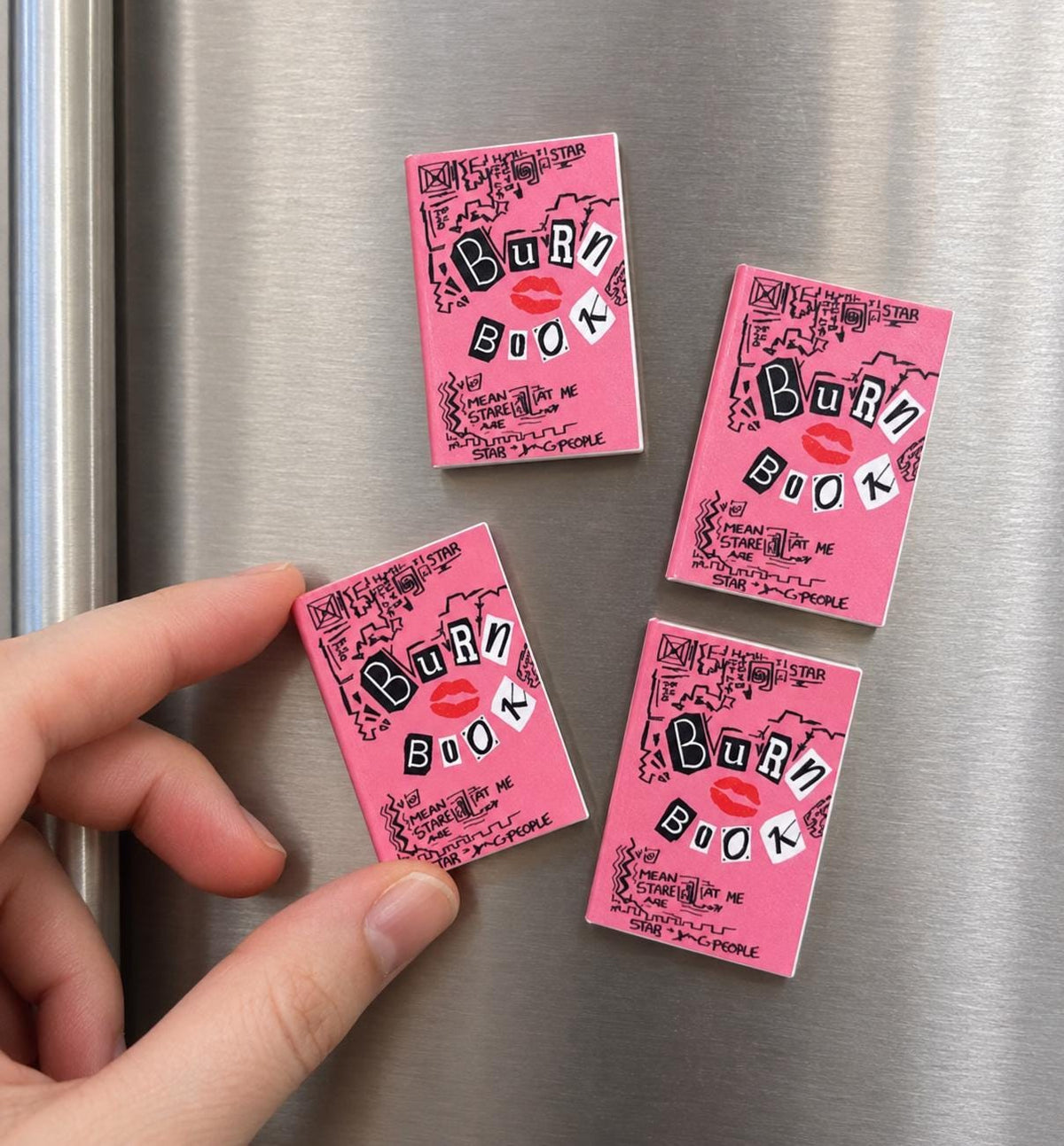 Mini Magnet Burn Books