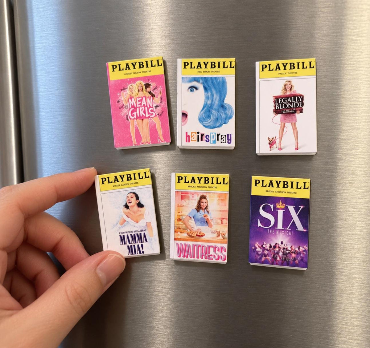 Mini Magnet Broadway Programs