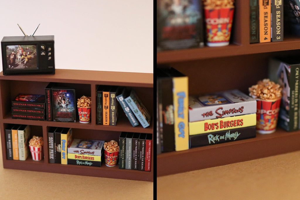 Mini VHS Shelf Modern Display