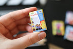 Mini Magnet Nostalgic Kids TV DVDs