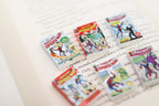 Mini Magnet Superhero Comic Books