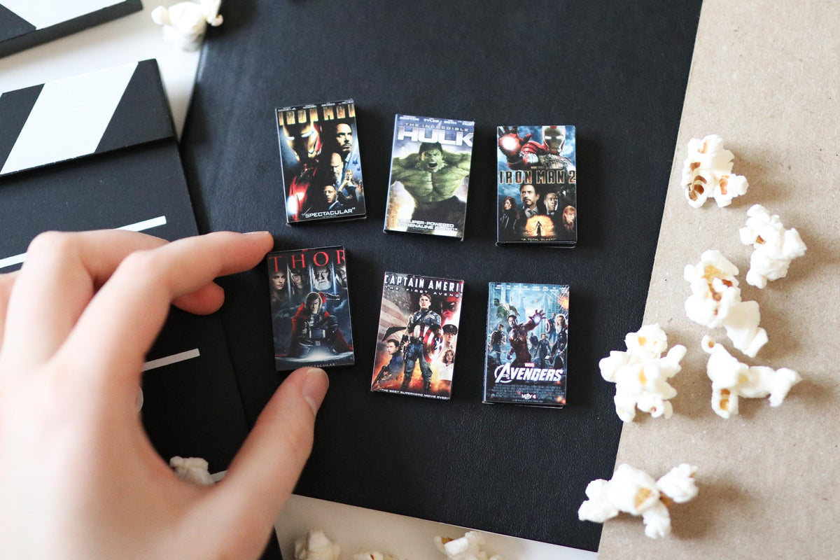Mini Magnet Superhero Movies