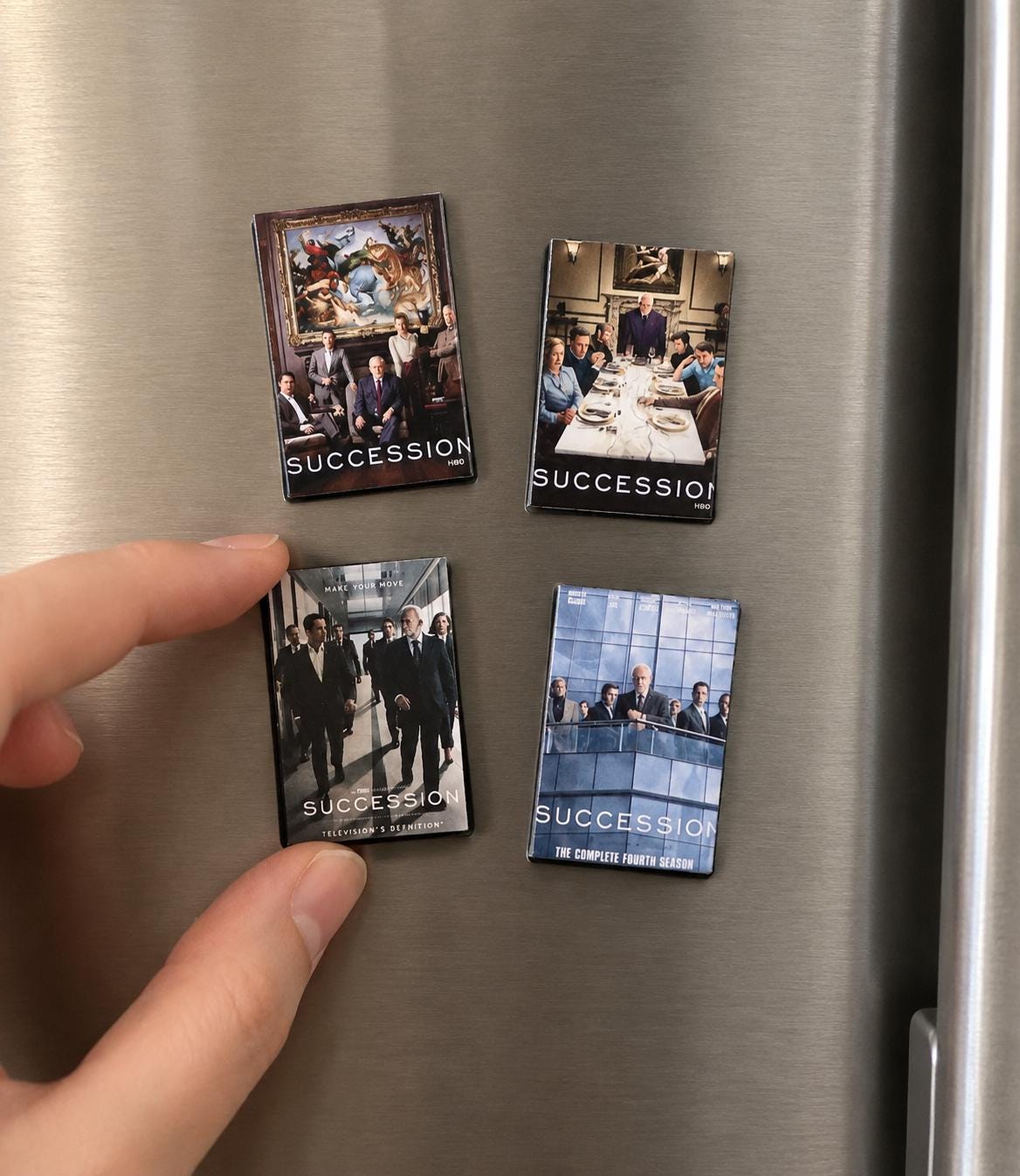 Mini Magnet Succession DVDs