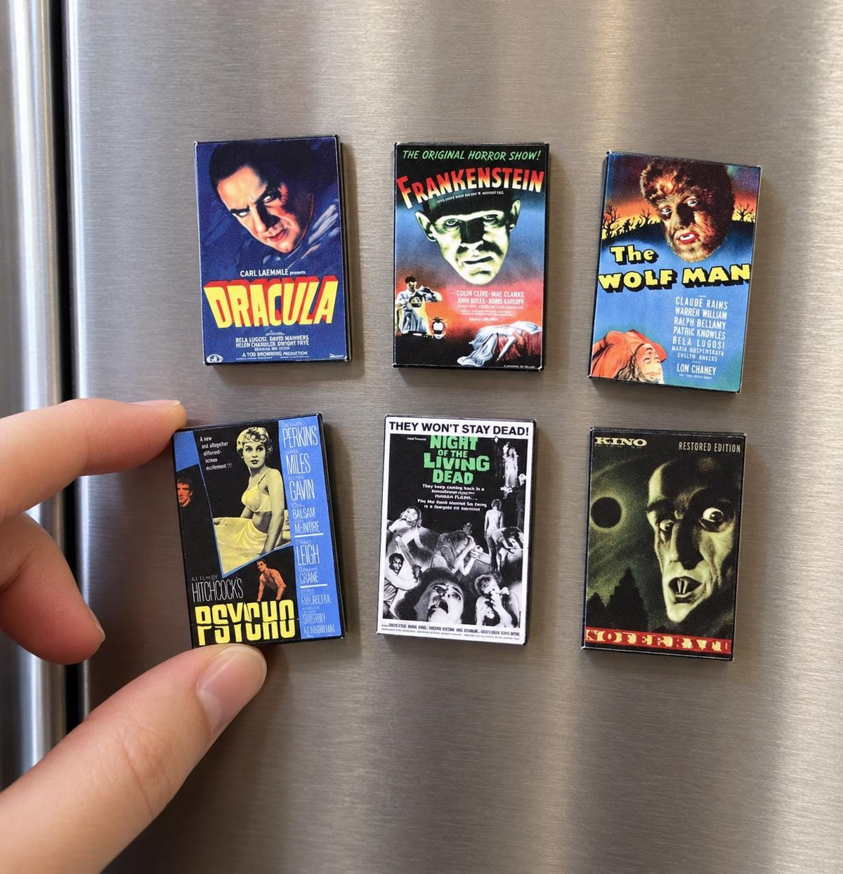 Mini Magnet Classic Horror Movies