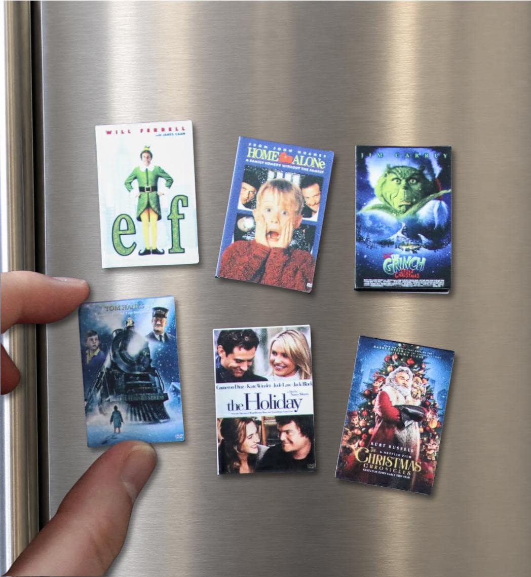 Mini Magnet Christmas Movies