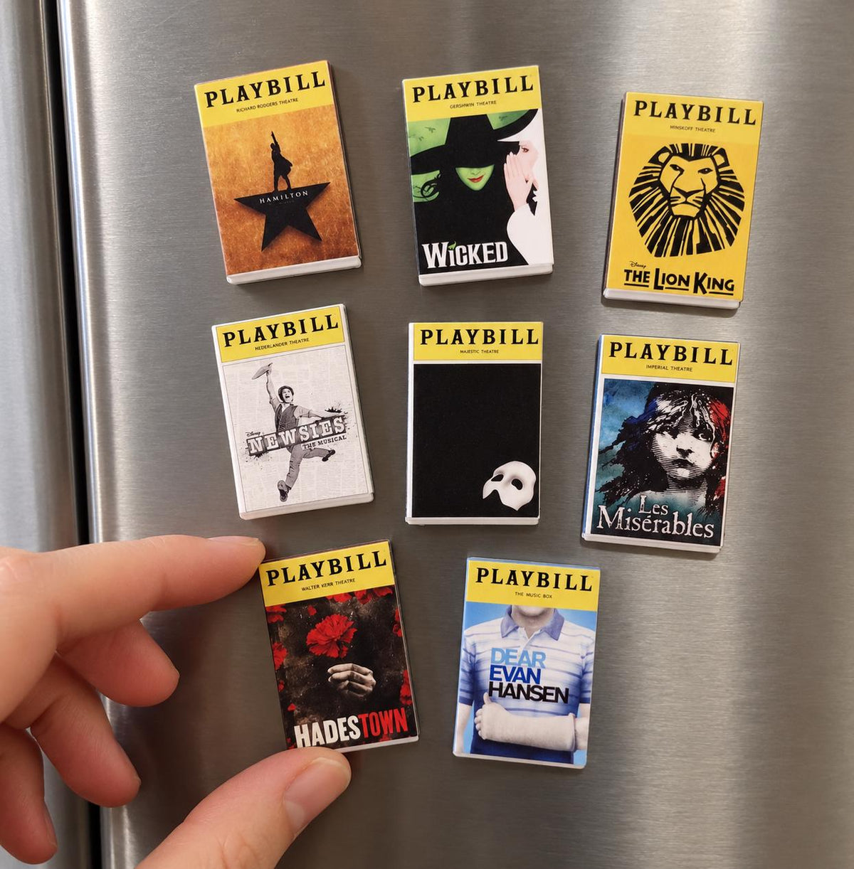 Mini Magnet Broadway Programs