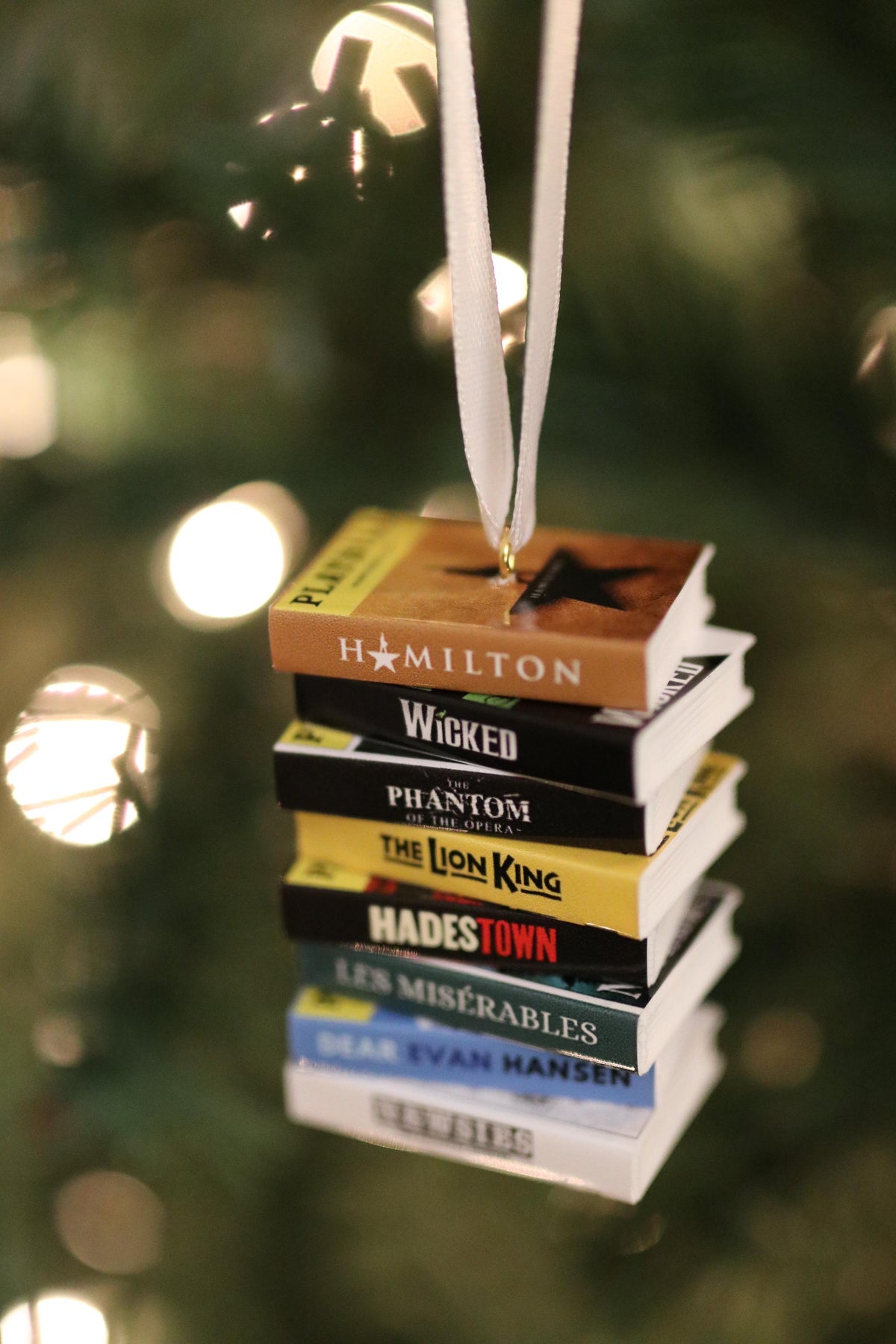 Broadway Program Ornament