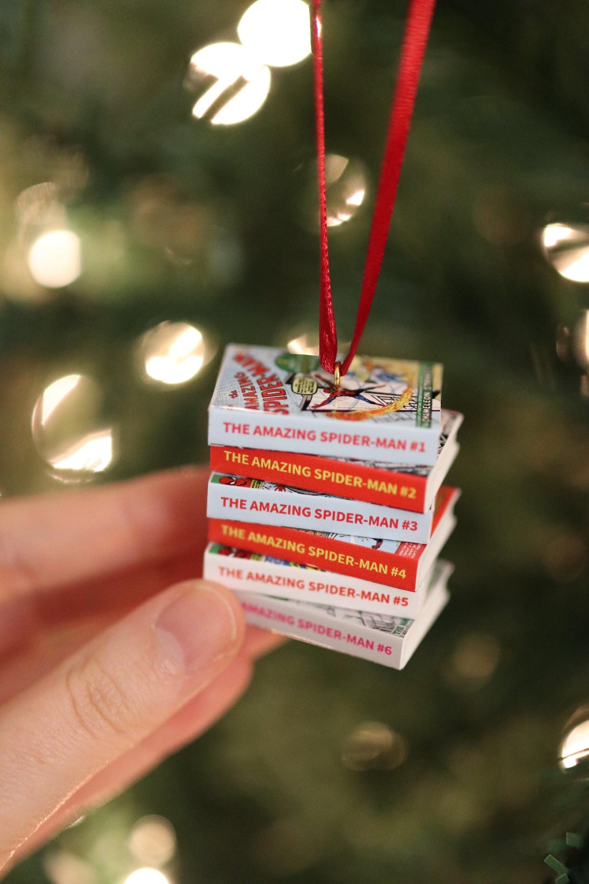Superhero Comic Ornament
