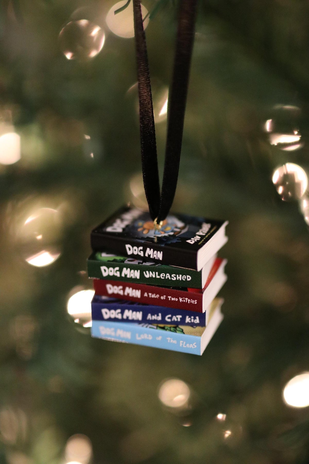 Dog Man Book Ornament