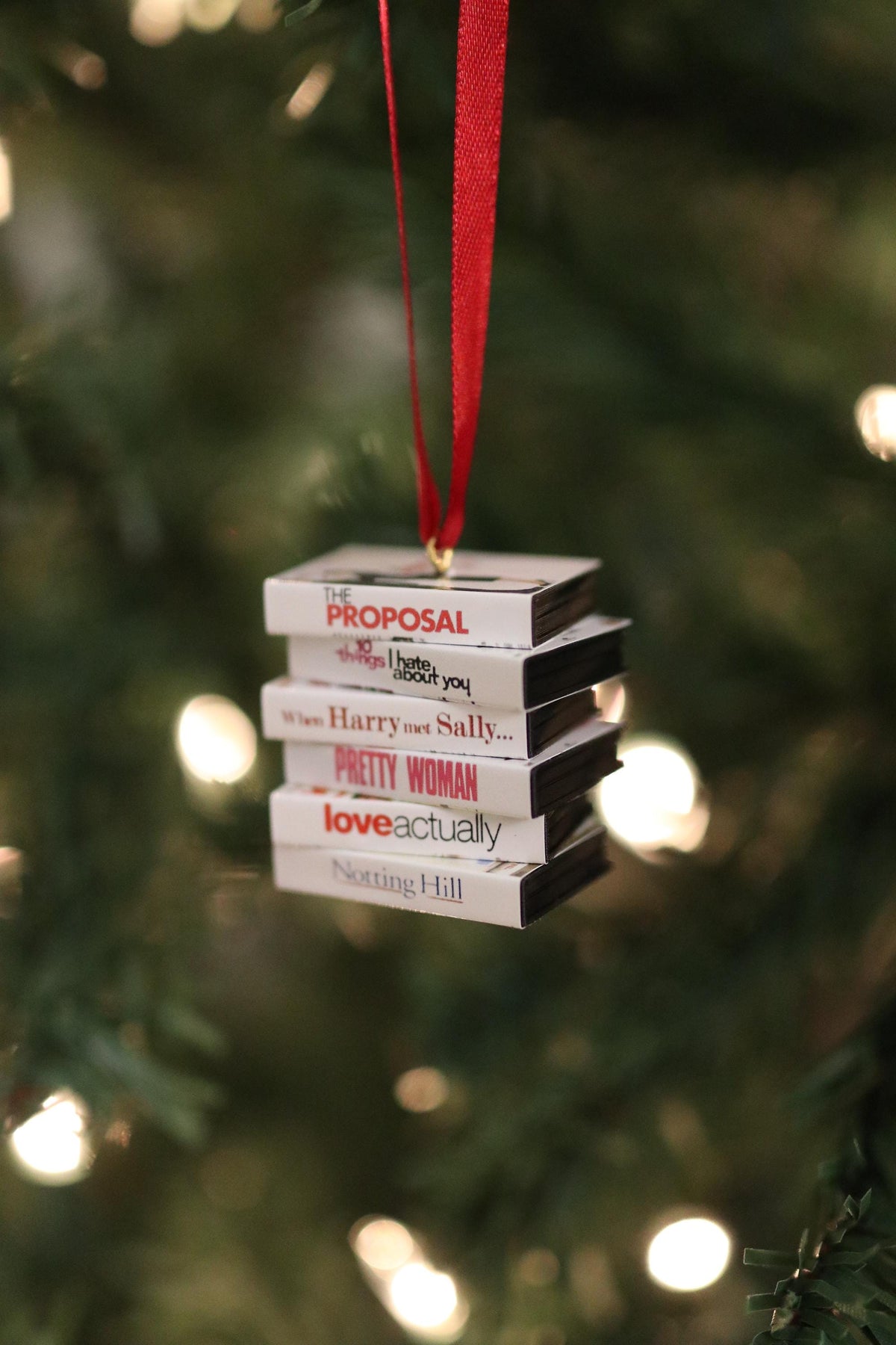 Chick Flick Movie Ornament