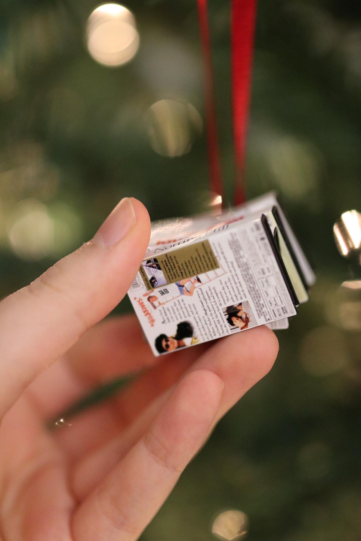 Chick Flick Movie Ornament