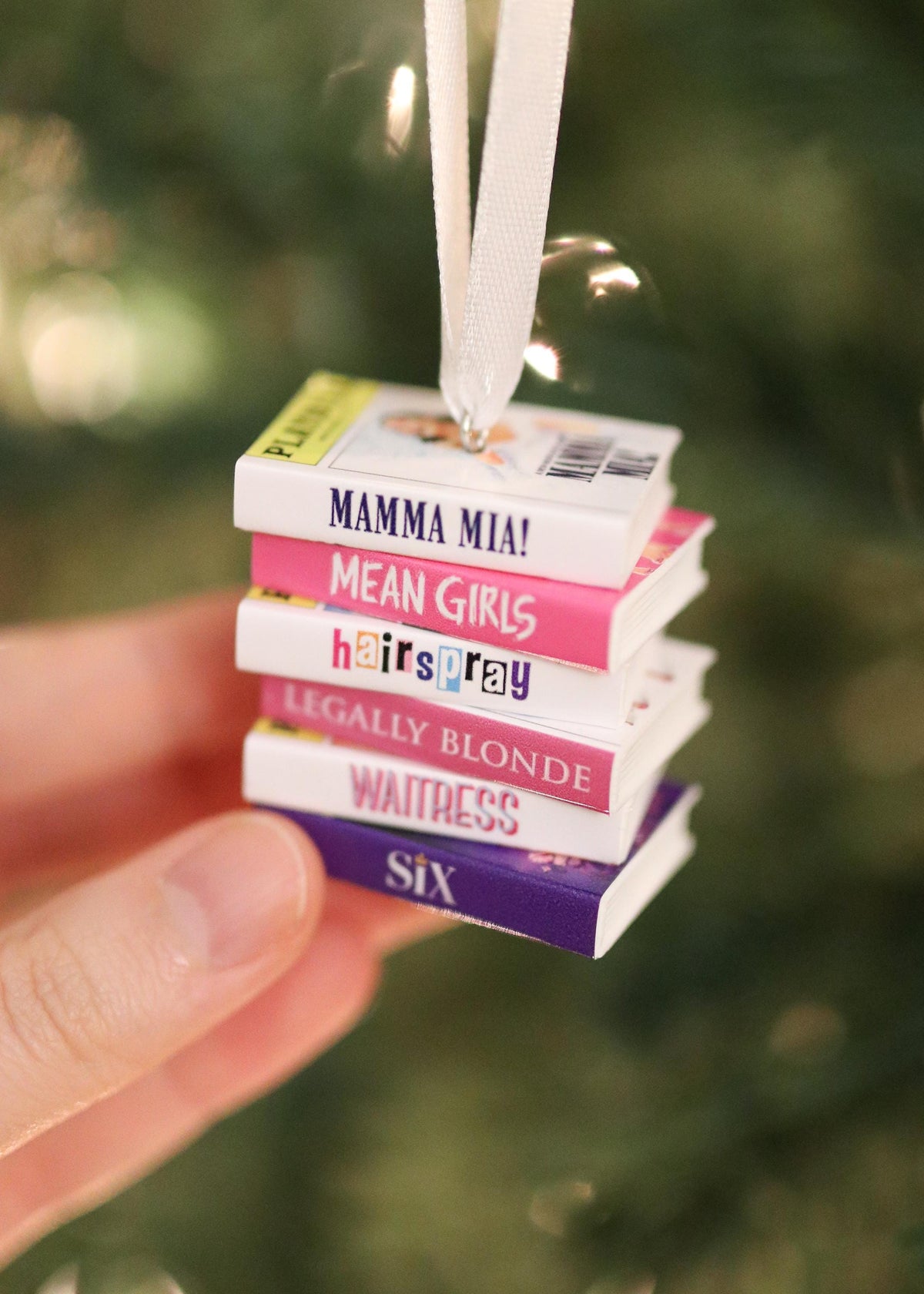 Broadway Program Ornament