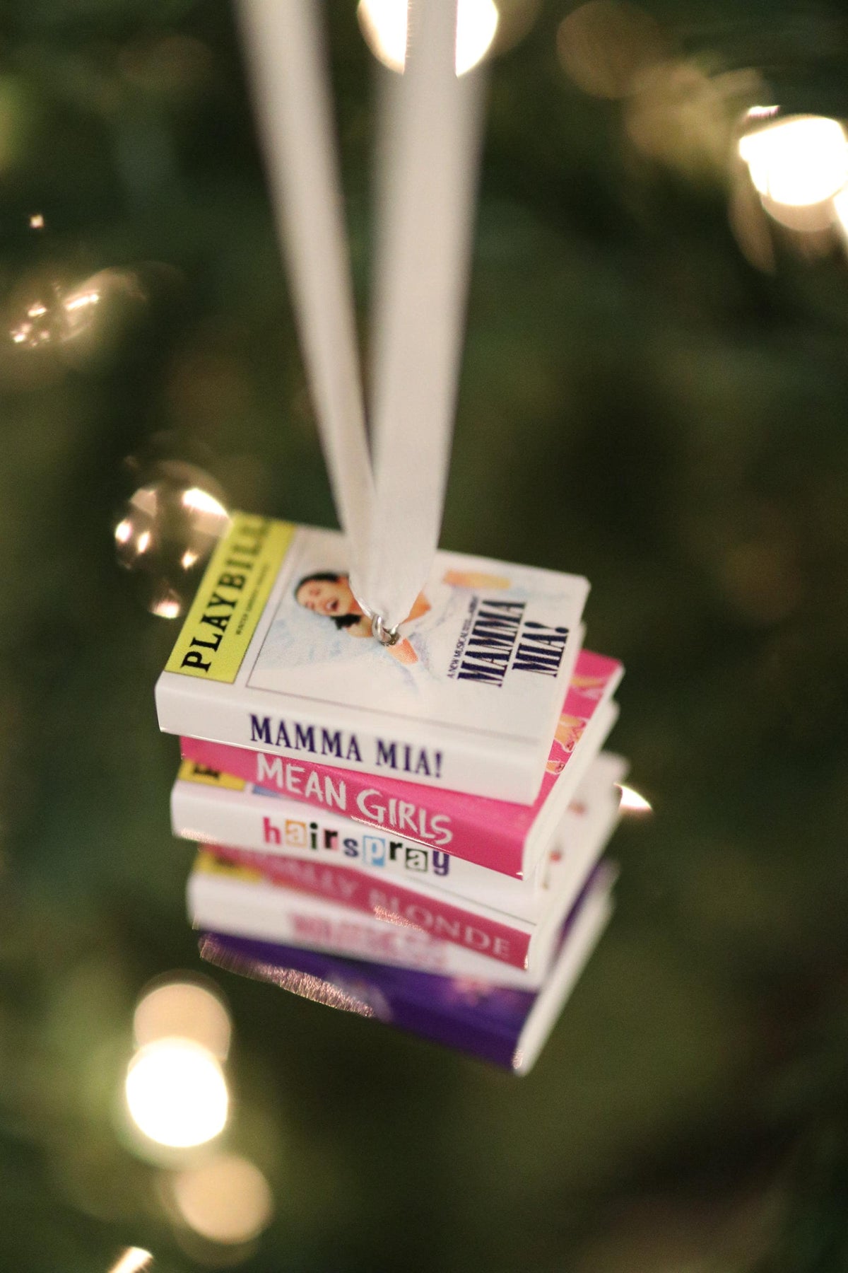 Broadway Program Ornament