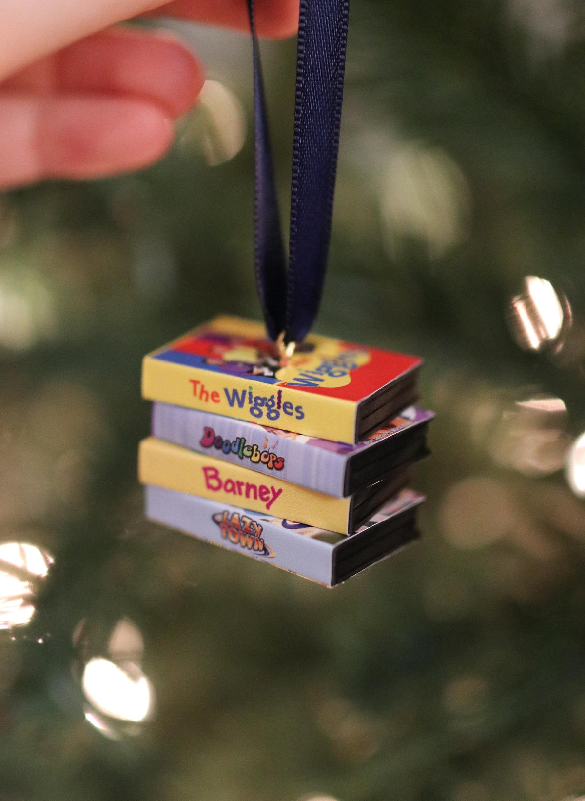 Nostalgic Kids TV Ornament