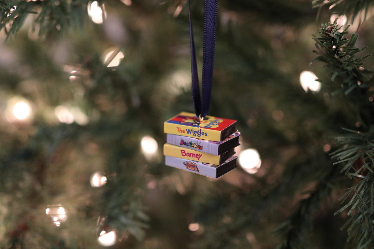 Nostalgic Kids TV Ornament