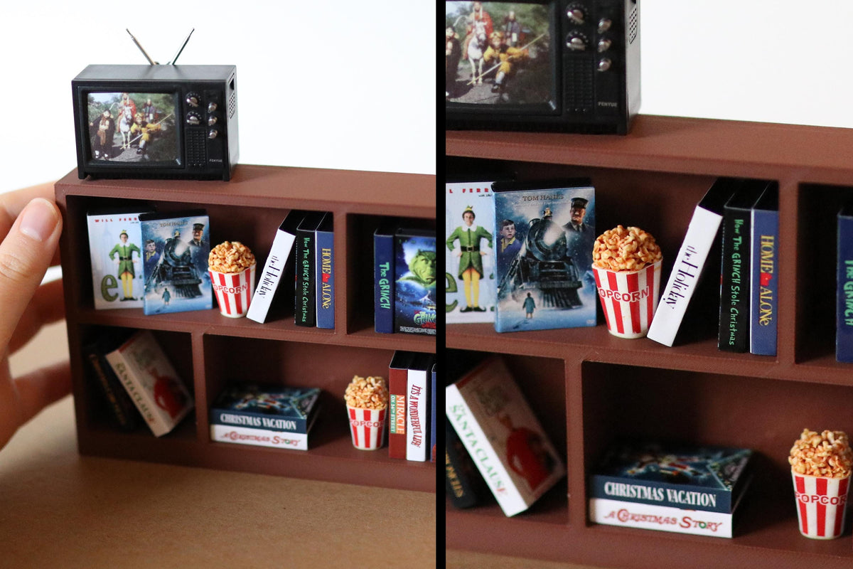 Mini VHS Shelf Modern Display