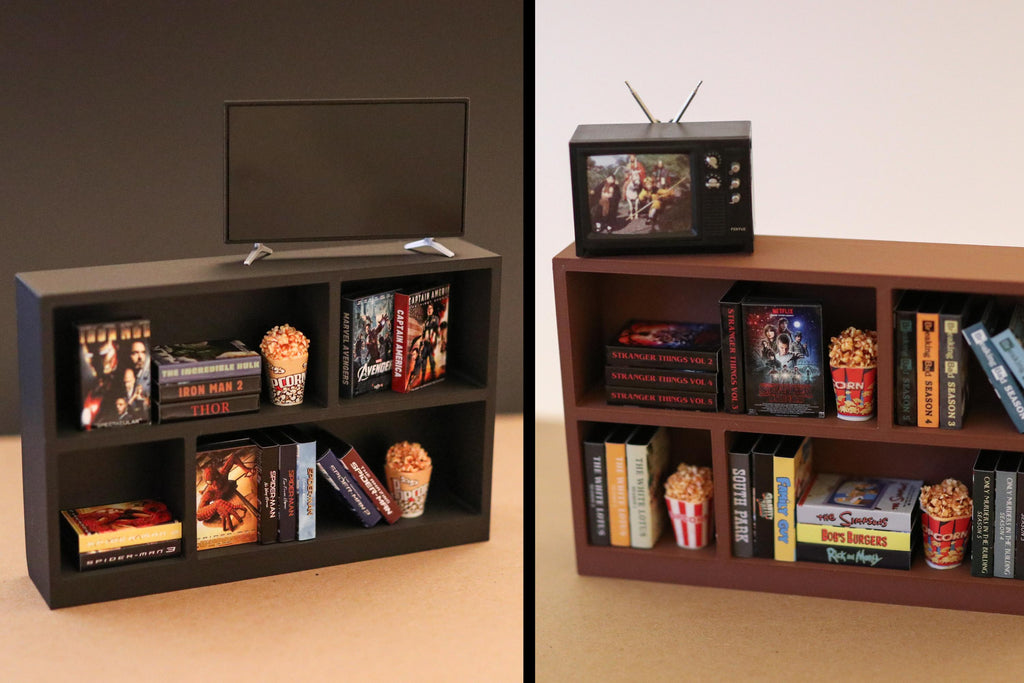 Mini VHS Shelf Modern Display