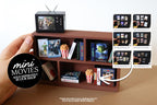 Mini VHS Shelf Modern Display
