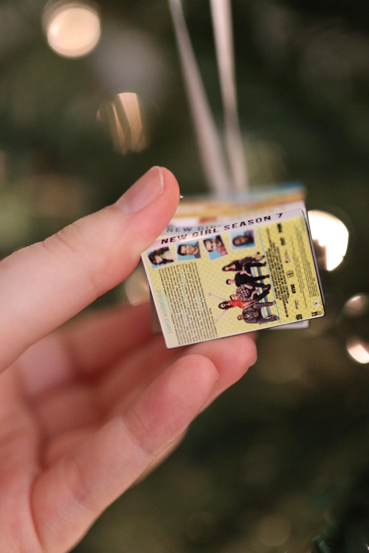 Girl Sitcom DVD Ornament