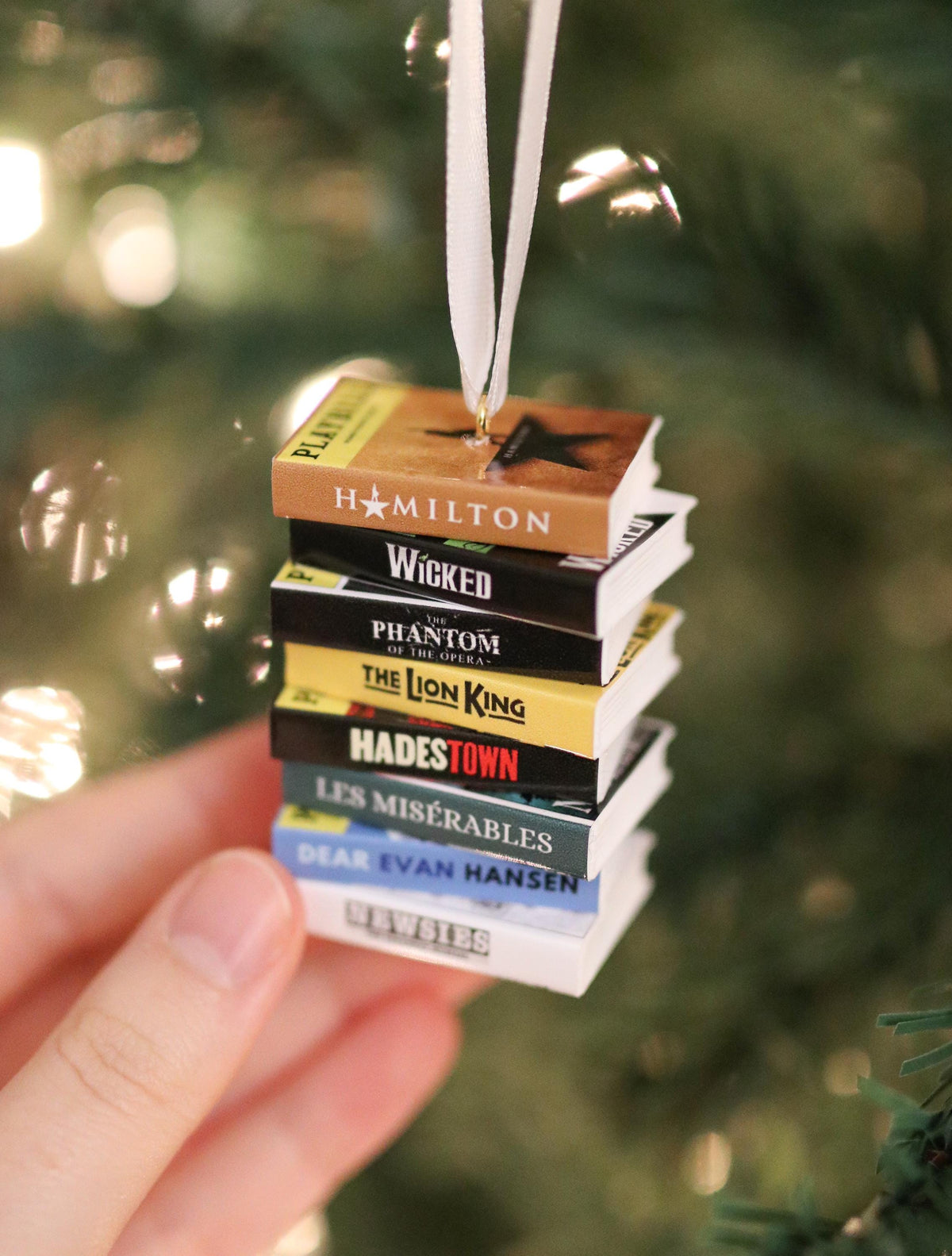 Broadway Program Ornament