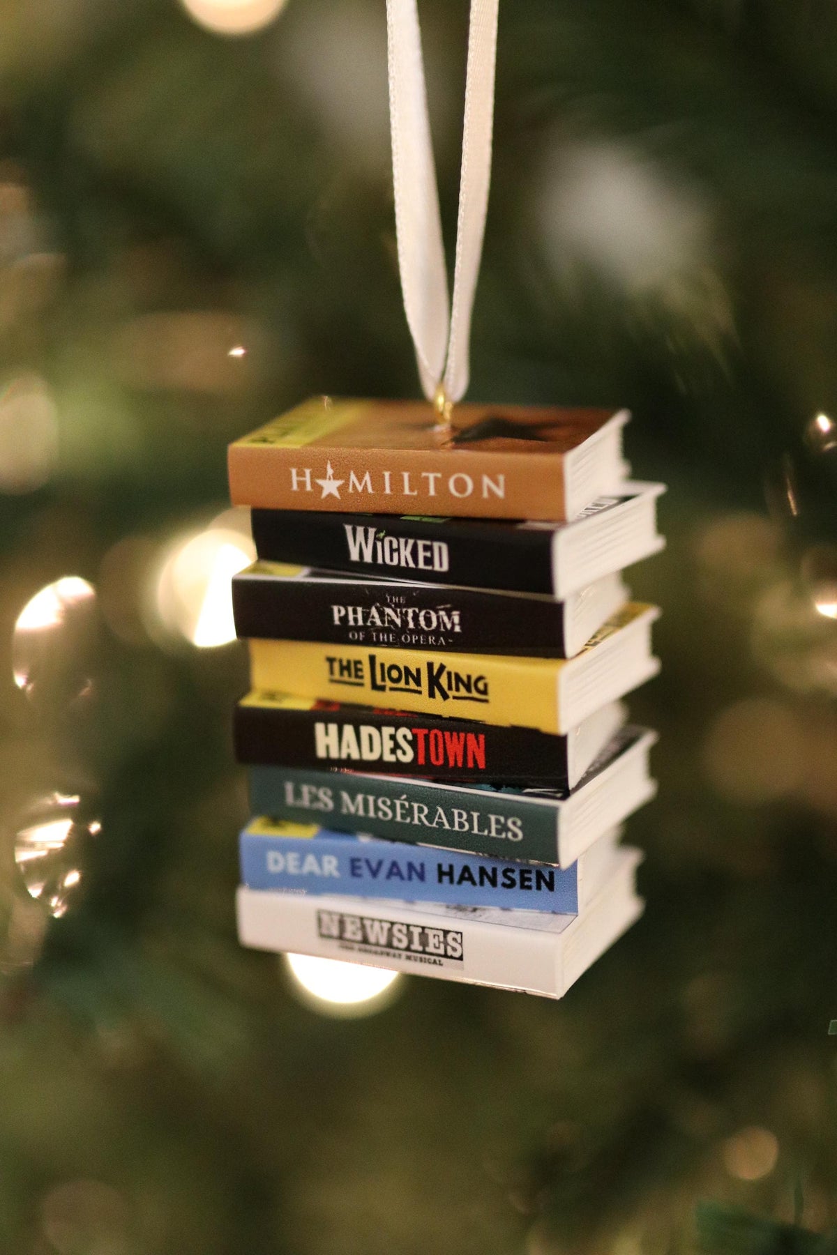 Broadway Program Ornament