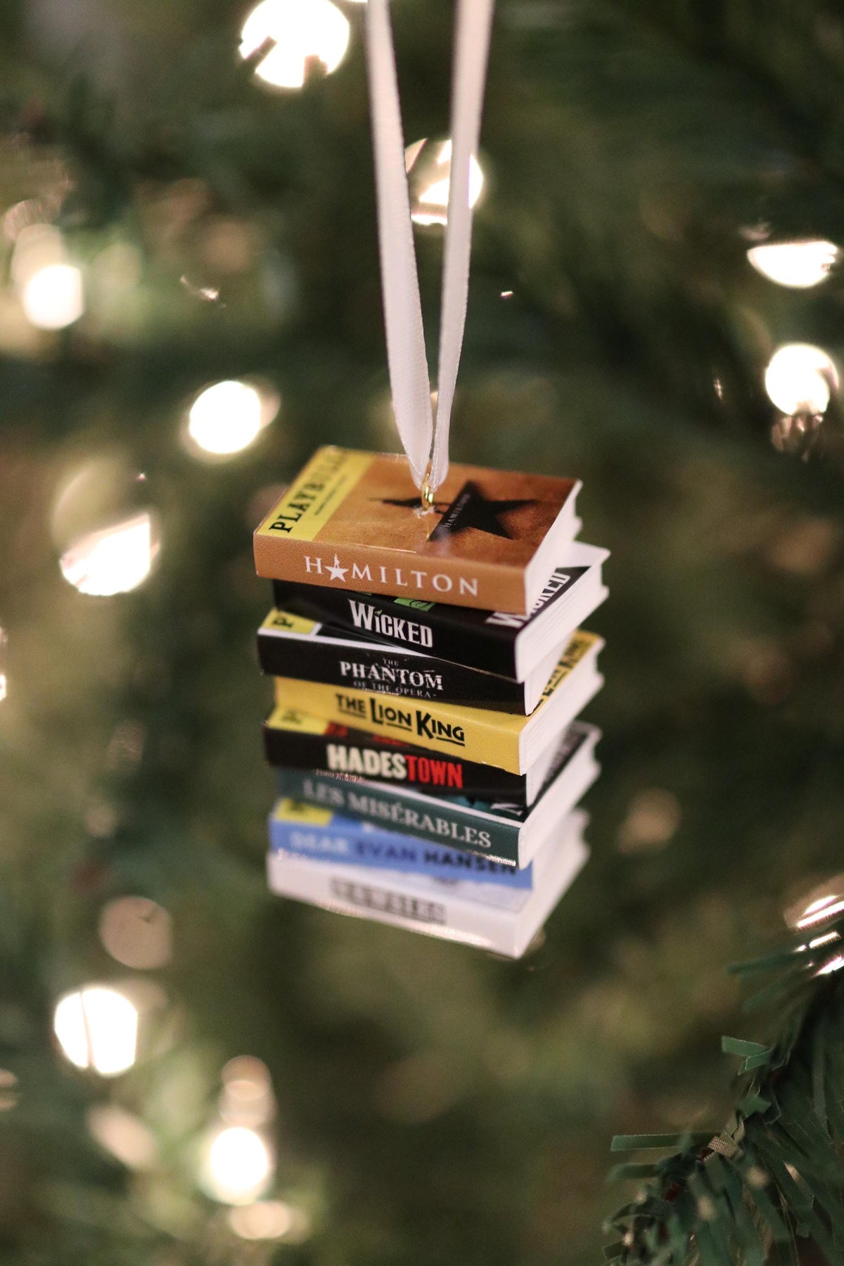 Broadway Program Ornament