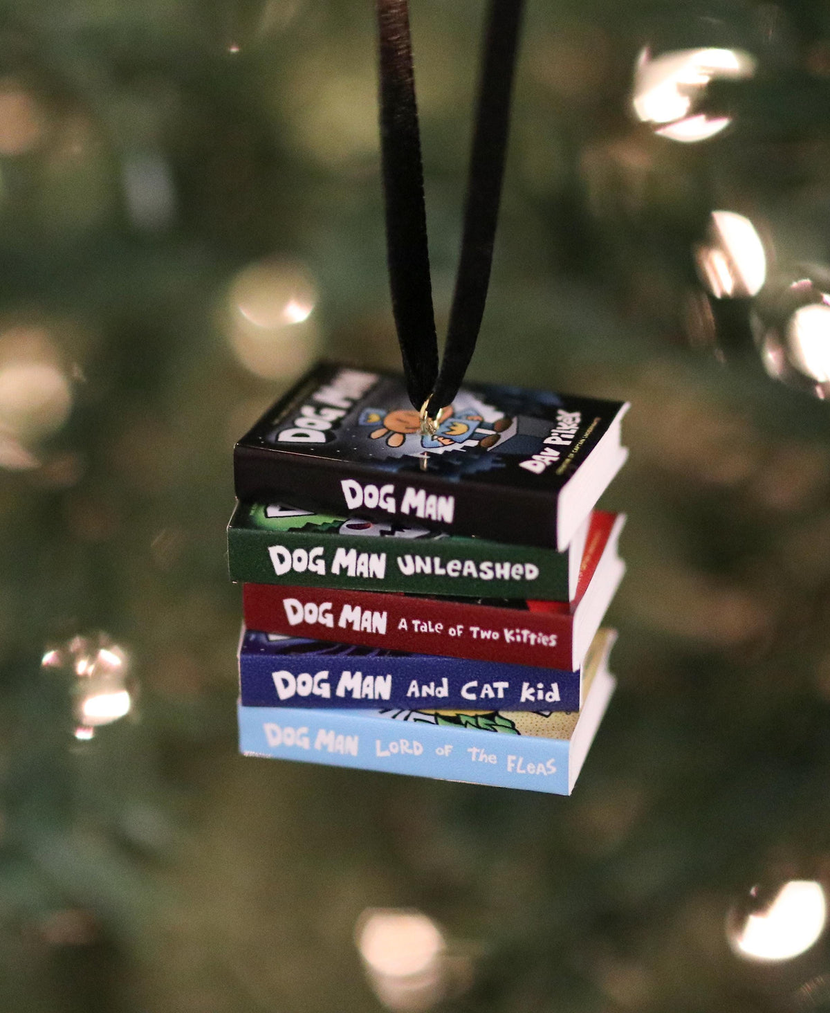 Dog Man Book Ornament