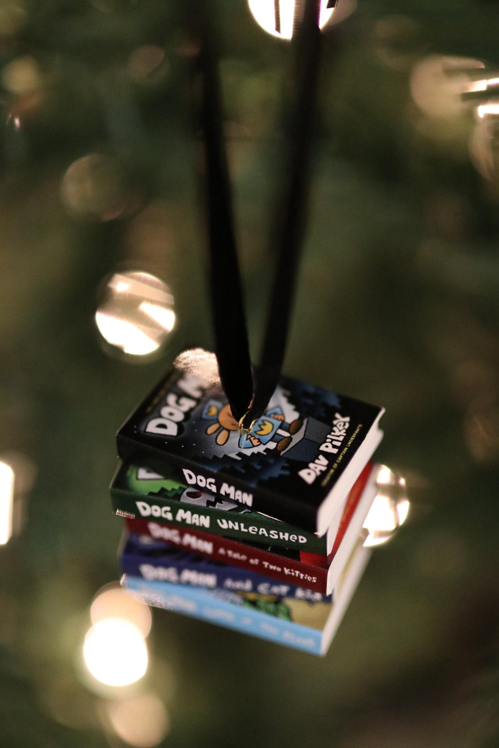 Dog Man Book Ornament