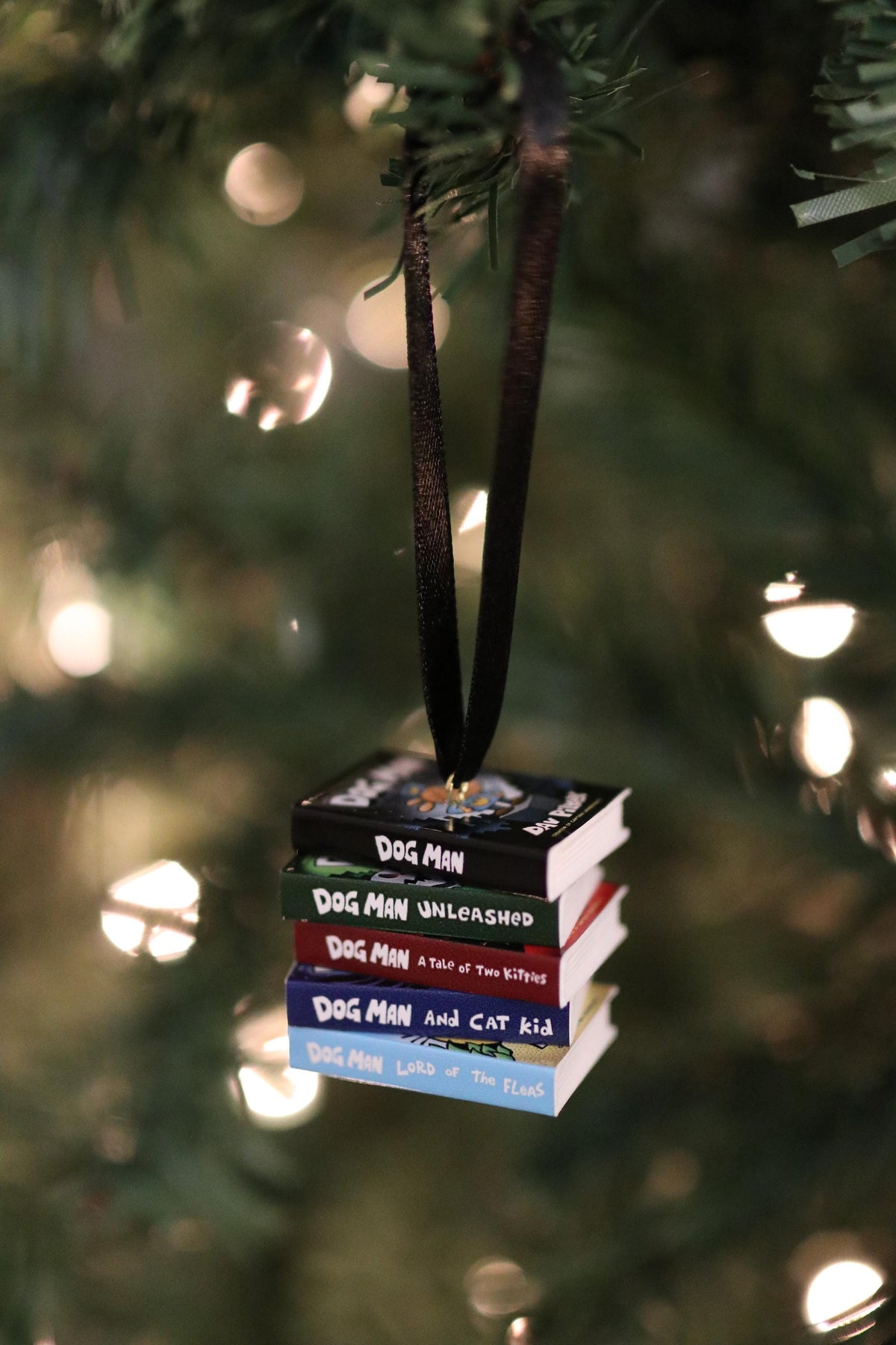 Dog Man Book Ornament