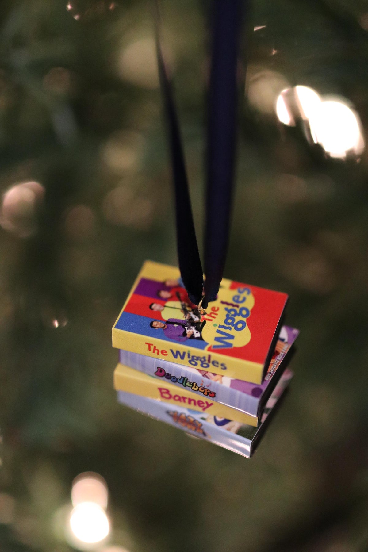 Nostalgic Kids TV Ornament