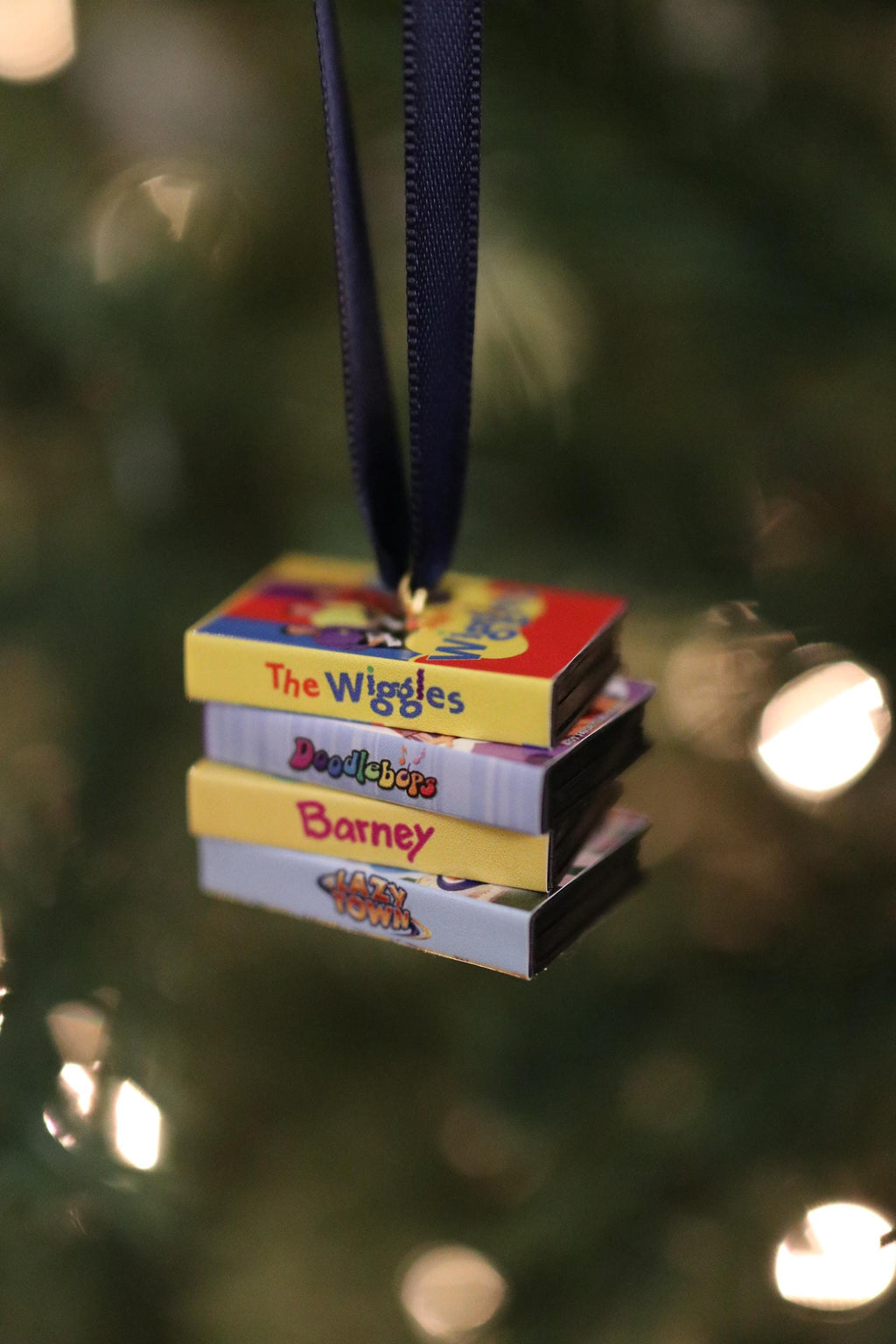 Nostalgic Kids TV Ornament