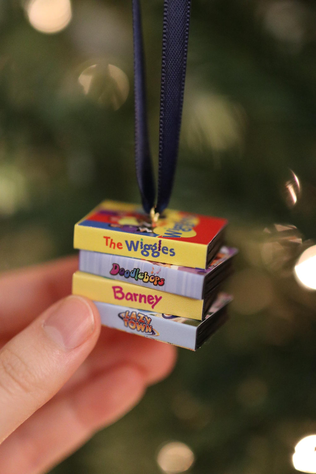Nostalgic Kids TV Ornament