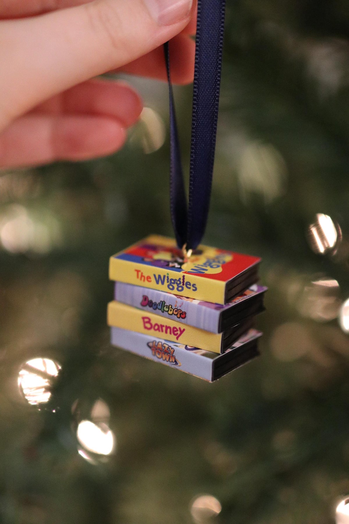 Nostalgic Kids TV Ornament