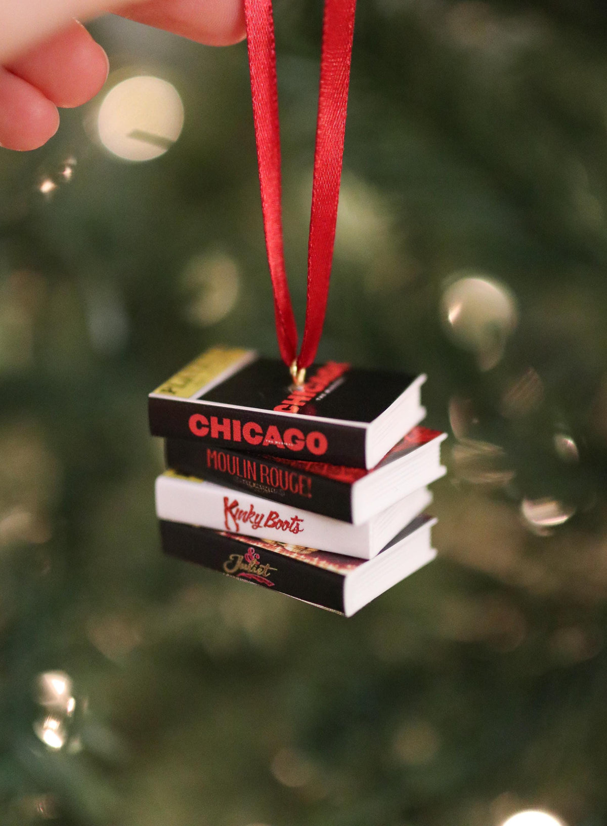 Broadway Program Ornament