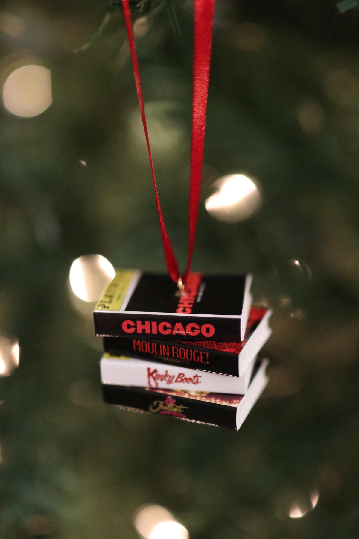 Broadway Program Ornament