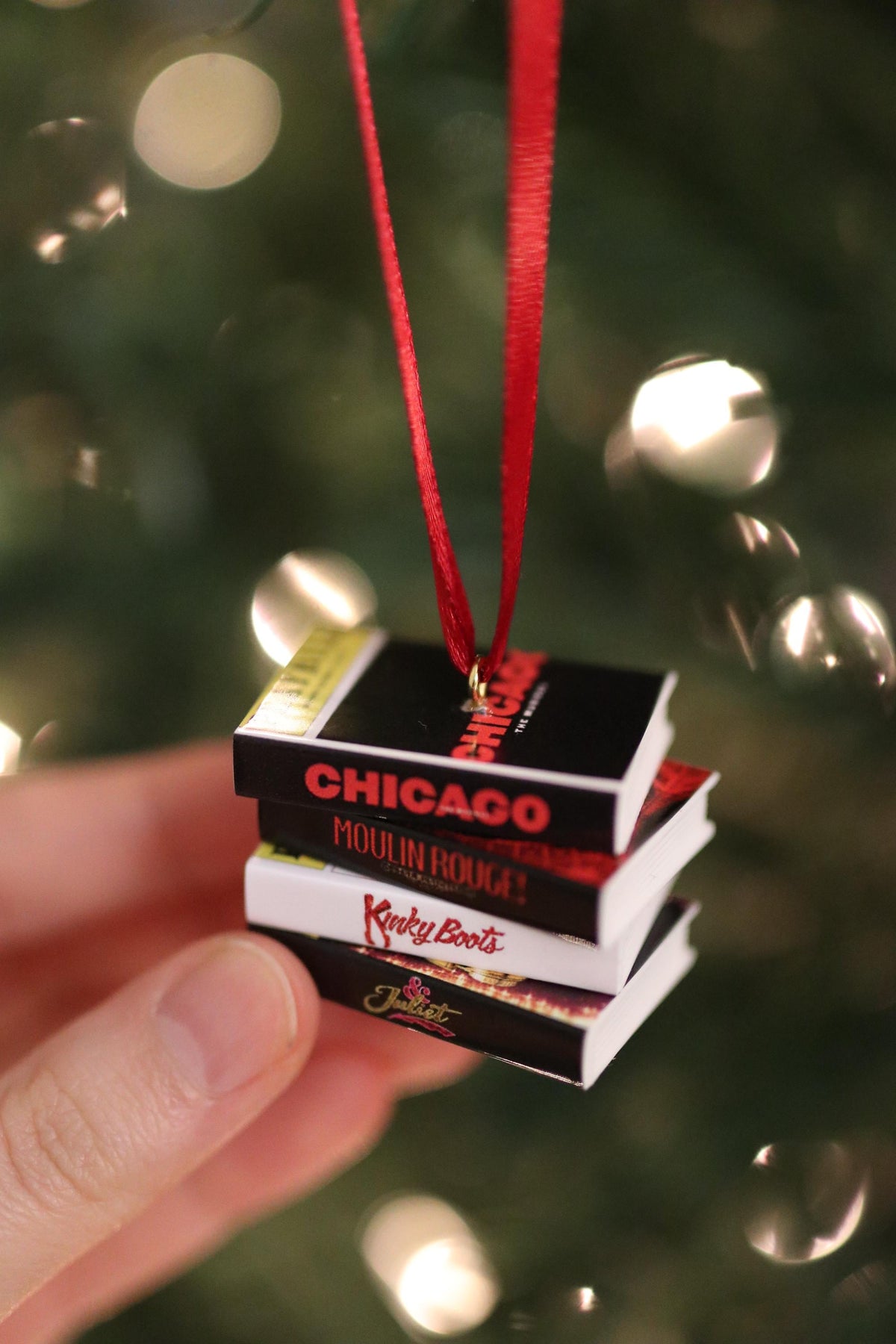 Broadway Program Ornament