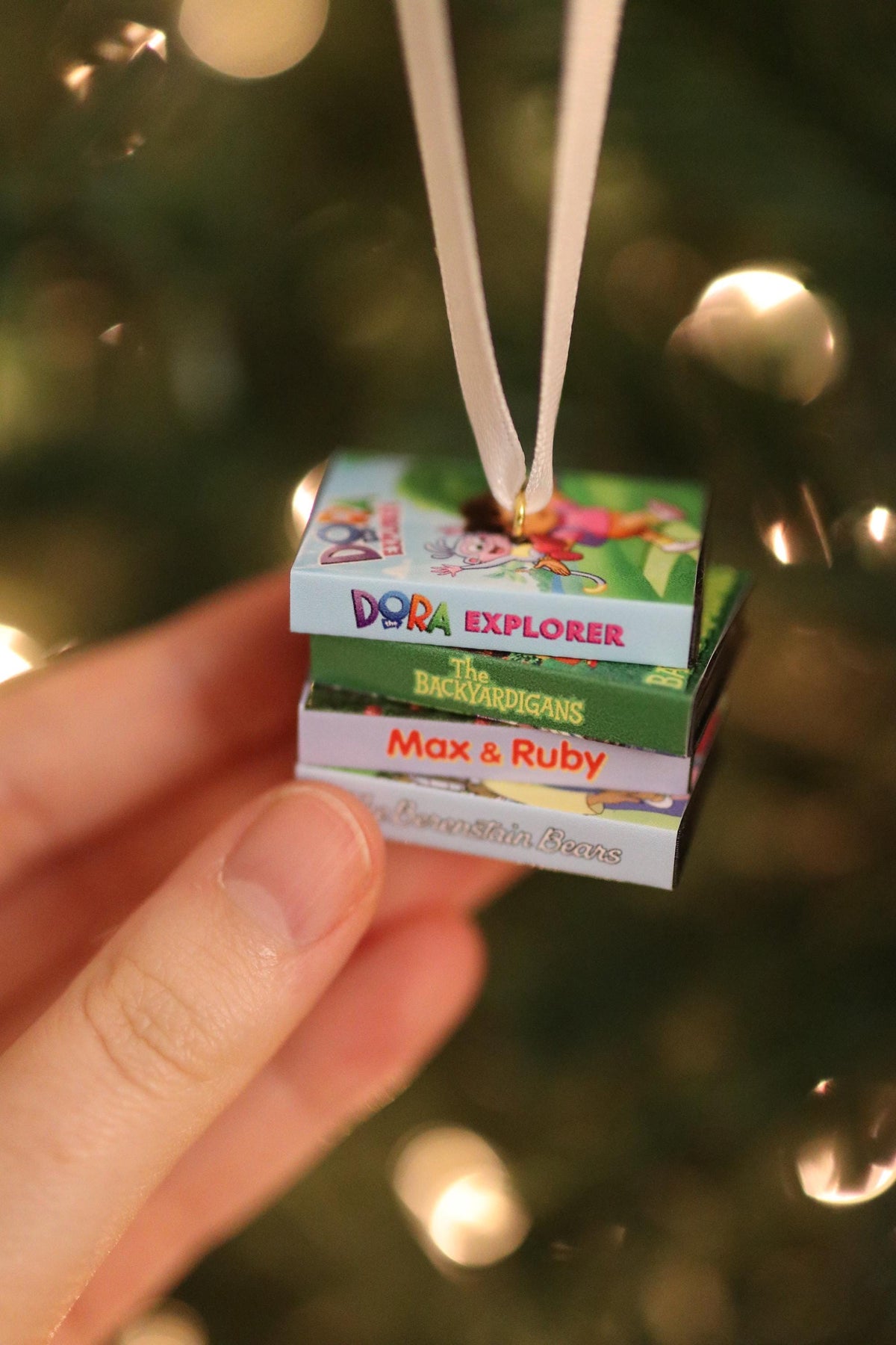 Nostalgic Kids TV Ornament